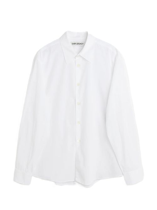 beyond shirt camicia Popeline liquido bianco Our Legacy Our Legacy | M4242BWPWHITE LIQUID POPLIN